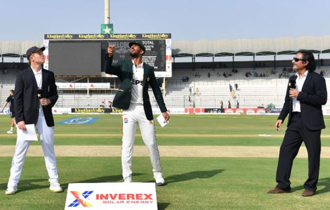 First Test: Pakistan wins the toss, opts to bat first against England