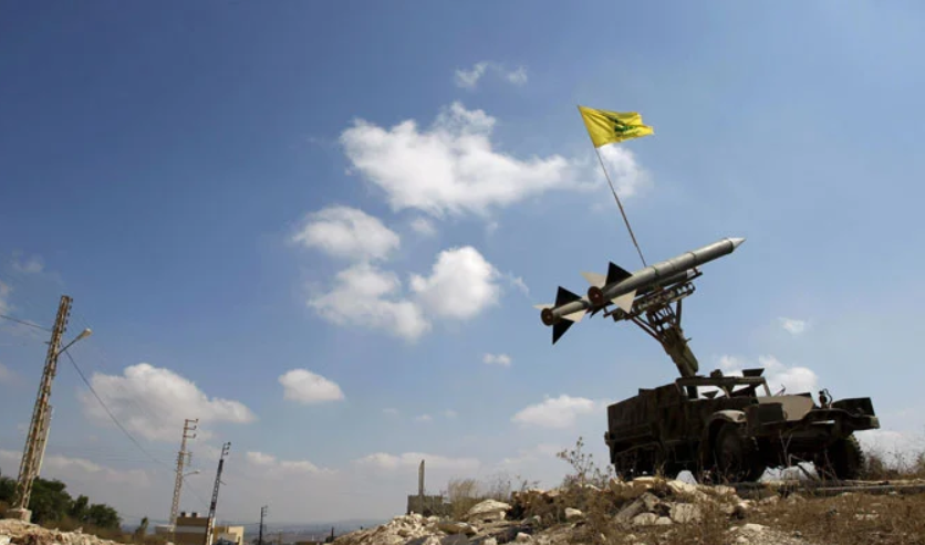 Hezbollah missile attack on military intelligence unit near Tel Aviv