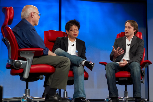 Steve Chen, Chad Hurley, and Jawed Karim