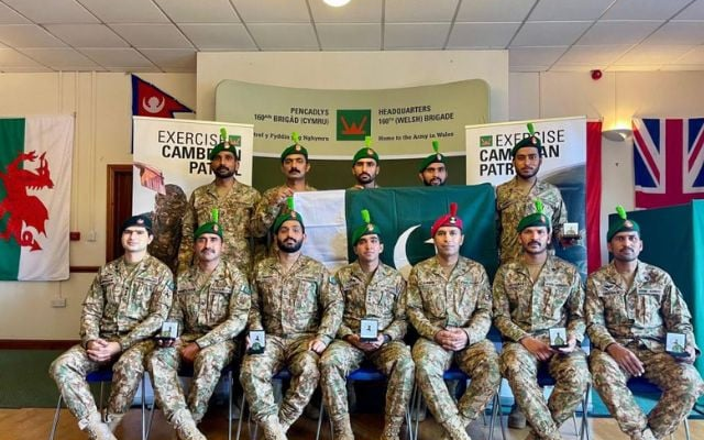 Pakistan Army Secures Gold Medal at Cambrian Patrol 2024