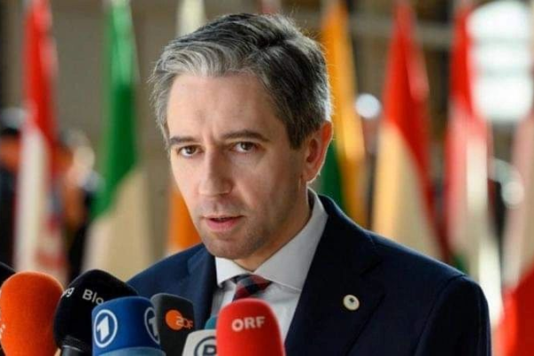 Irish Prime Minister Simon Harris