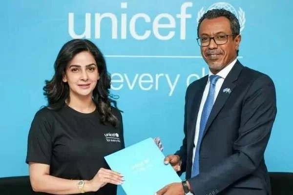 Saba Qamar Joins UNICEF