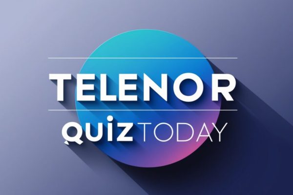 Today Telenor Quiz 05 November 2024 | Telenor Answers Today