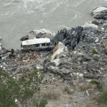 26 Killed as Wedding Bus Plunges into River in Astore