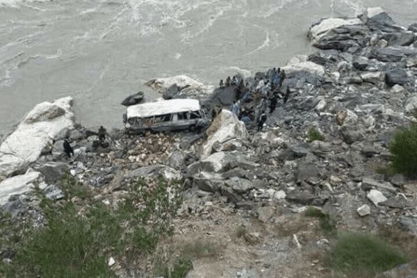 26 Killed as Wedding Bus Plunges into River in Astore