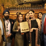 Mahira Khan honored in UK Parliament