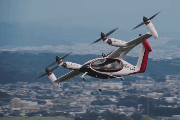 Toyota and Joby electric air taxi