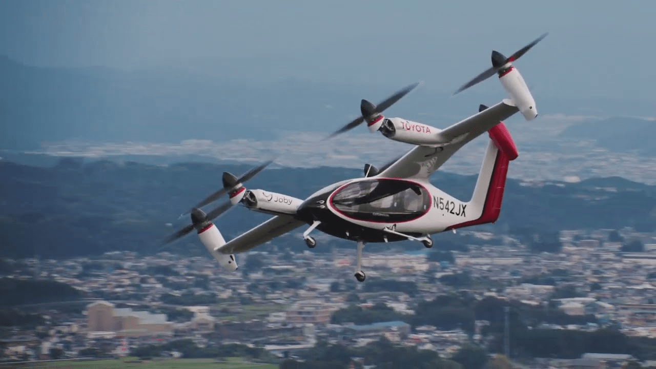 Toyota and Joby electric air taxi