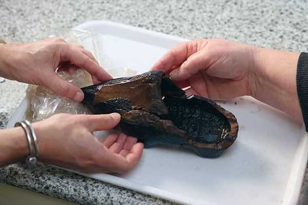 500-year-old wooden shoe discovery