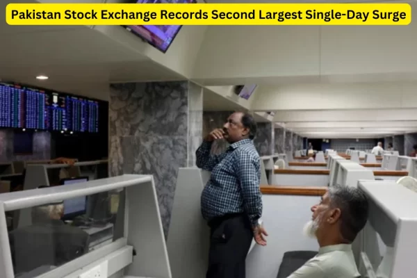 Pakistan Stock Exchange surge