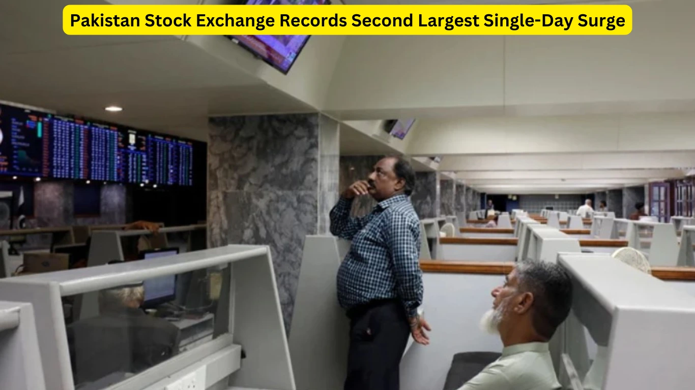 Pakistan Stock Exchange surge