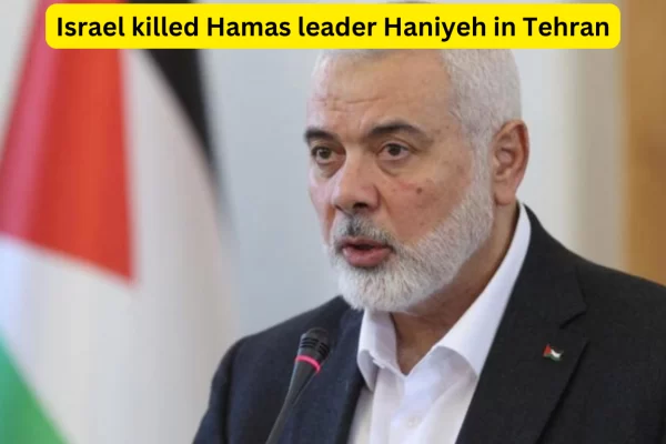 Israel killed Hamas leader