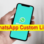 WhatsApp Chat List Update