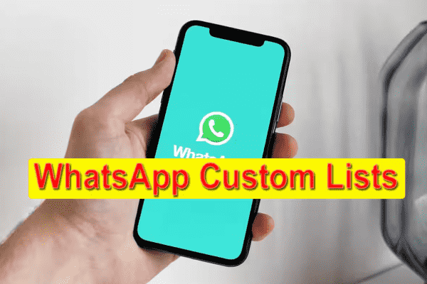 WhatsApp Chat List Update