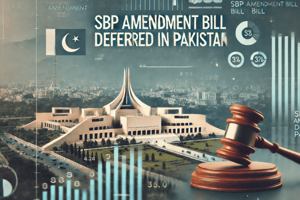 SBP Amendment Bill Deferred in Pakistan