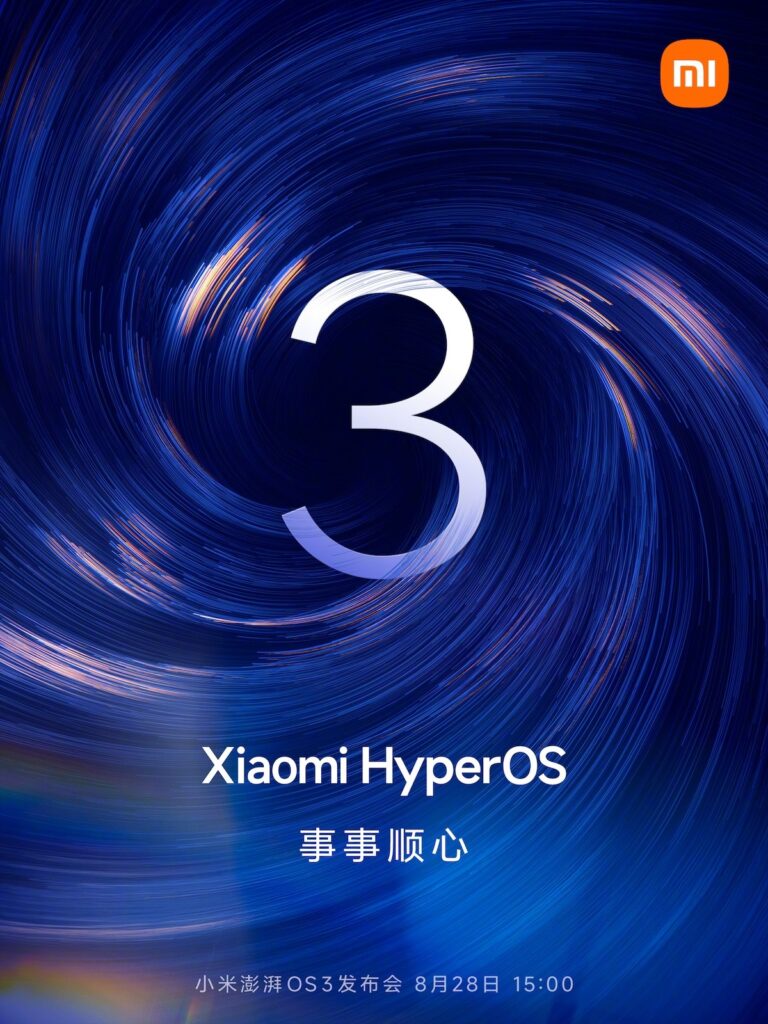 Xiaomi HyperOS 3 launch