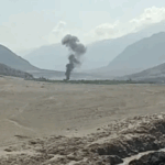 Army helicopter crash Chilas