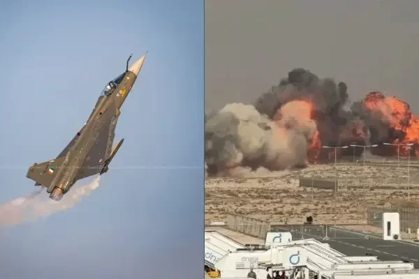 Tejas crash Dubai Airshow