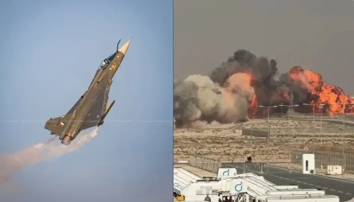 Tejas crash Dubai Airshow