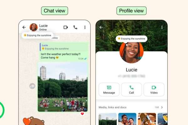 WhatsApp About Status Update Instagram Notes-Style Feature Arrives