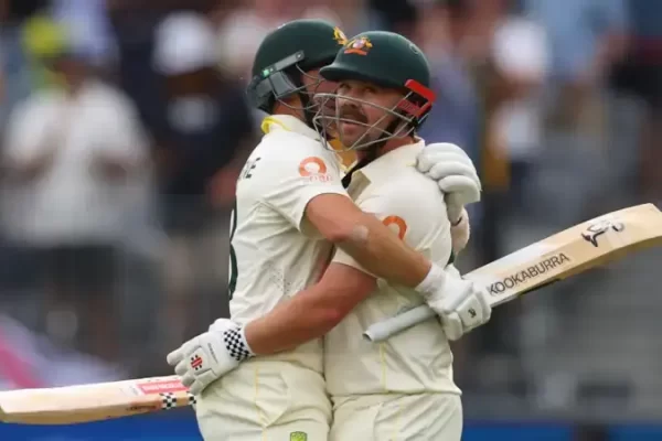 Australia celebrates 8-wicket win against England in Ashes Test