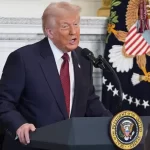 Trump claims government shutdown