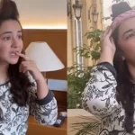 yumna zaidi viral bts video