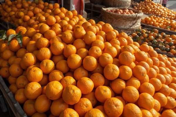 Calcium in one orange and daily orange intake for calcium
