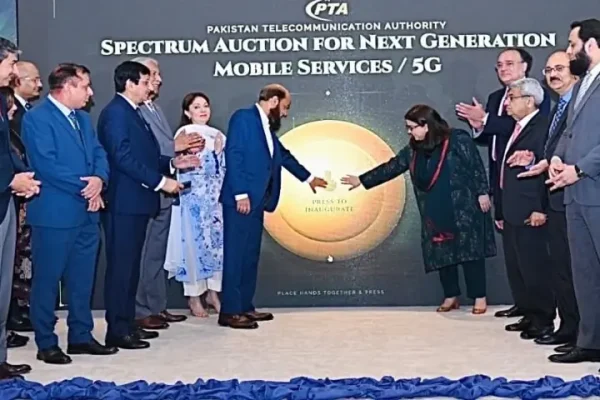 Pakistan 5G Auction Results announcement by PTA