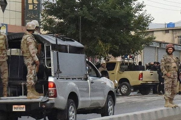 ISPR latest news today regarding security operations in Harnai.