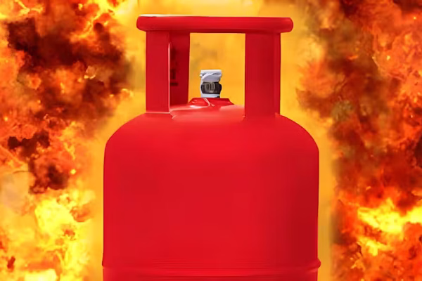 Gas cylinders representing the new LPG cylinder price April 2026.